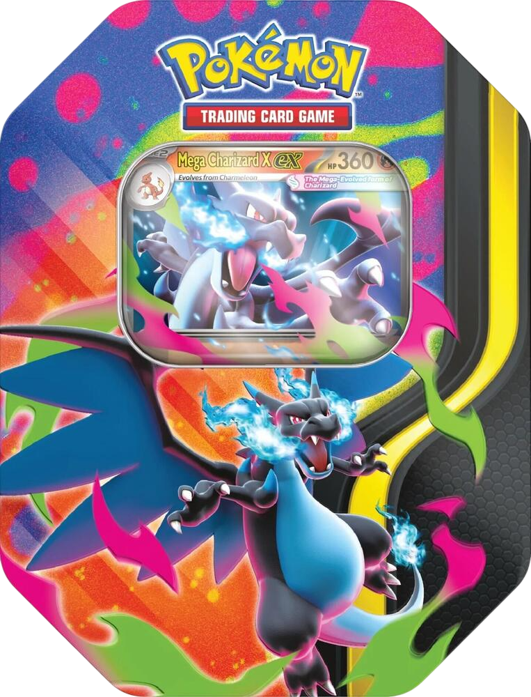 Mega Charizard X ex Tin